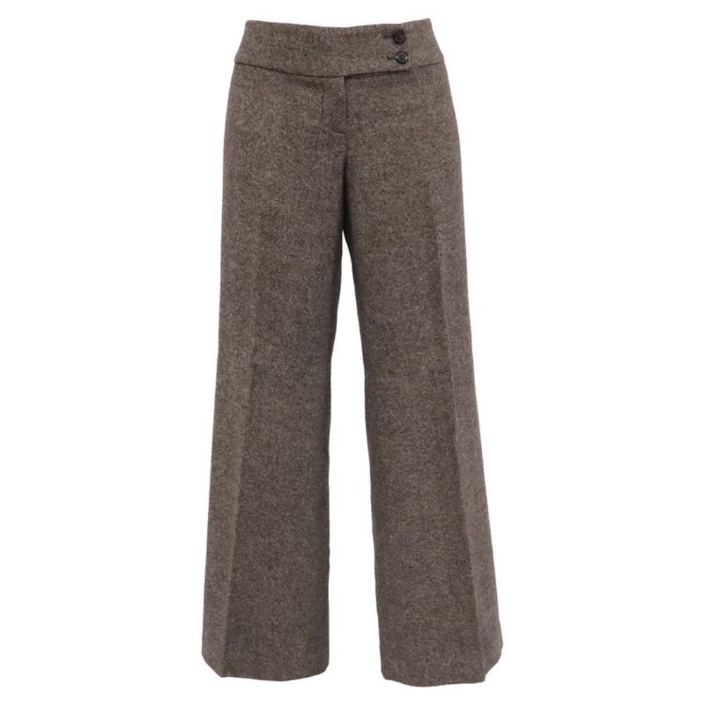 Michael Kors Tailores Trousers in Brown Wool